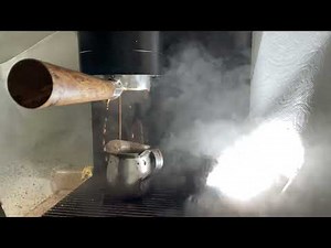 Another Day, another espresso basket coffee explosion from 3 camera angles