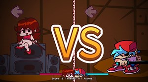 【FNF】BF vs GF 切水果比赛