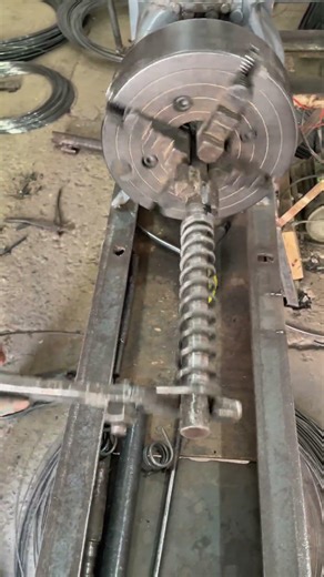 Heavy Duty Compression Spring Making | Handmade Old School Metal Craft