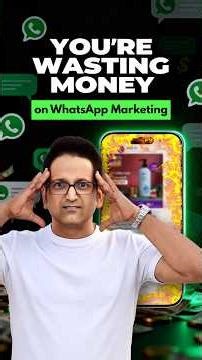 You are Wasting Money on WhatsApp Marketing 😱 #whatsappmarketing #leminai #whatsappbusinessaccount