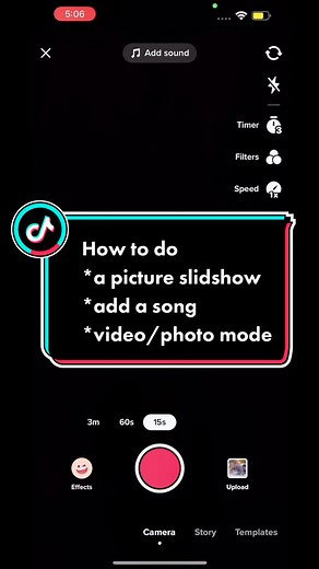 How to Create a Photo Slideshow on TikTok