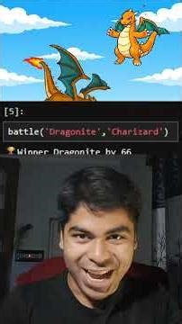 Pandas easy example with pokemon | #coding #aiml #pandas #python #pokemon #datascience #memes #2026