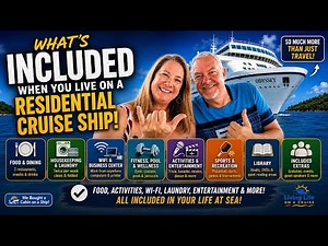 What’s Included When You Live on a Residential Cruise Ship? Full Tour & Daily Life