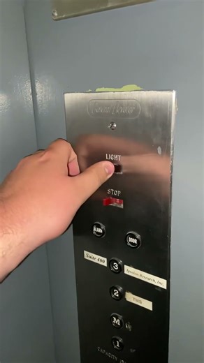 #1950s General #elevator with epic motor startup | ECFE Shorts