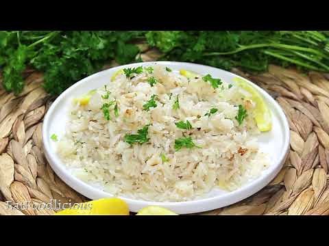 Simple and the best Greek Lemon Rice recipe