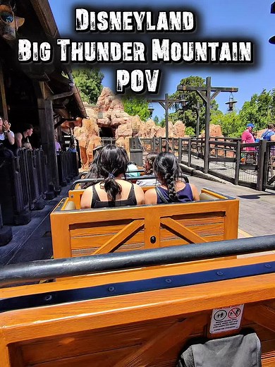 Disneyland Big Thunder Mountain POV