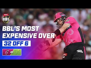 32 OFF! 😱 Steve Smith Blasts Most Expensive Over in BBL History | #BBL15