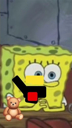 spongebob squarepants have his teddy bear