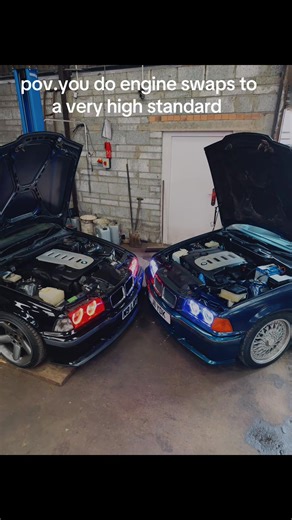 e36 engine swaps king 🤴 #bmw #e36 #m57 #m54 #m52