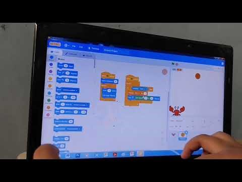 Coding and KA: Creating games with block system coding using SCRATCH