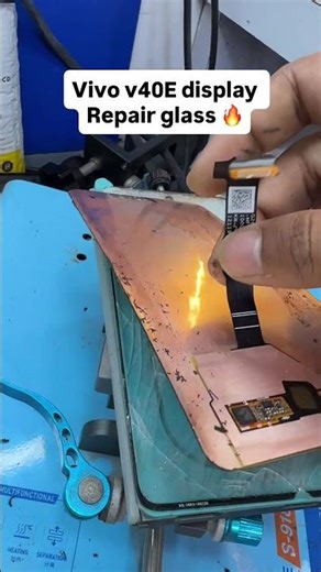 Vivo display repair only glass change cost cutting professional fix call #shortsfeed #repair #shorts