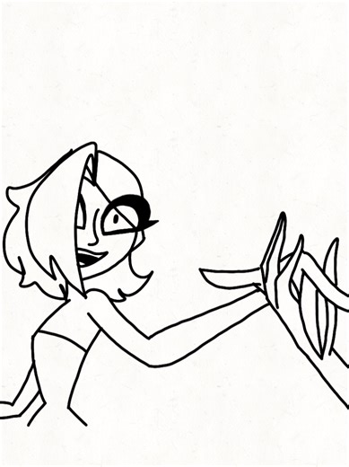 made this for my girlfriend 💗 @Alex_Cr4zy_Purpl3🩷💜💙 so please dont hate 🙃 just made this for fun #hazbin #hazbinhotel #easy #animation