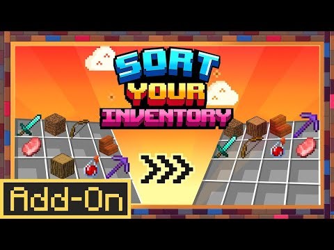 Sort Your Inventory Add-On | Minecraft Marketplace | Showcase