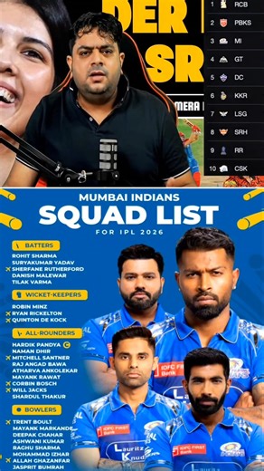 Mi Team Ko Bhi Haraya Ja Sakta Hai 🤣 #mumbaiindians #ipl2026 #cricket #shorts