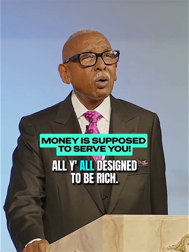Money Is Supposed To Serve You! #moneycometh You were designed by God to be rich, blessed going in and blessed coming out — and nothing is too good for a child of God, so stop letting the enemy lie to you that being wealthy is ungodly when Abraham, Isaac, Jacob, and Job were all rich. Money is supposed to serve you, not control you, and today more than enough is called into your life. This is just a clip. FULL VIDEO on Leroy Thompson TV -