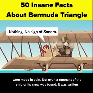 500K views · 2.9K reactions | Few things are more mysterious than the deadly Bermuda Triangle. With over a dozen documented cases of vanishing ships or missing planes, we still know very little about the mysterious triangle at the center of it all. Check out today's new epic video to learn 50 insane facts about the evil Bermuda Triangle. | The Infographics Show | Facebook