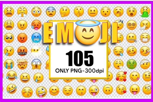 Funny Emoji PNG Bundle: 105  Ios Emoticons (digital Download) - Etsy Australia