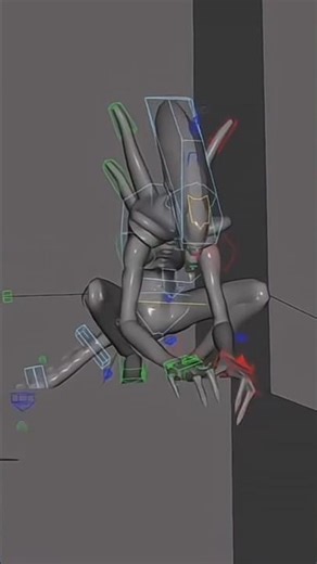 alien make, blender stunt