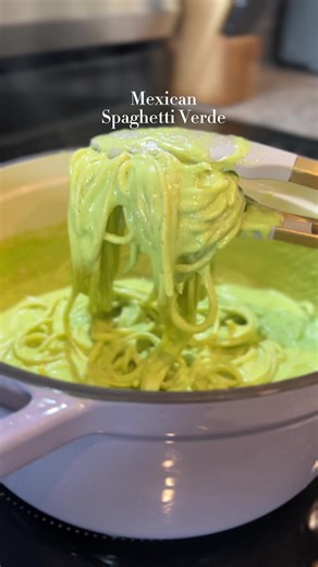 Mexican Green Spaghetti Recipe