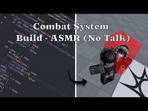 ASMR Roblox Coding | Scripting a Combat System (No Talking)