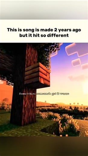 Minecraft eraa...|| this hit diffrent ||what u feel✨