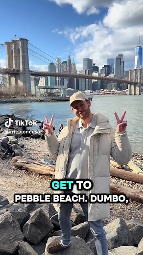 Walking Guide from Brooklyn Bridge to Pebble Beach, DUMBO