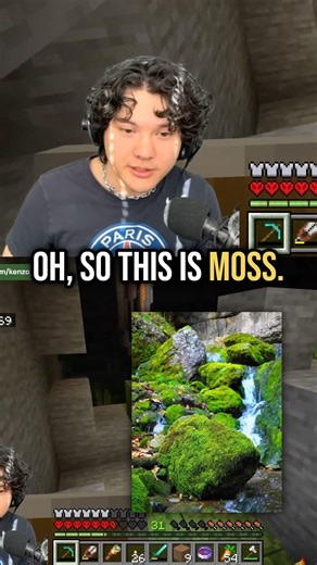 English for Beginners 🐣 Finding moss (Minecraft Hardcore)