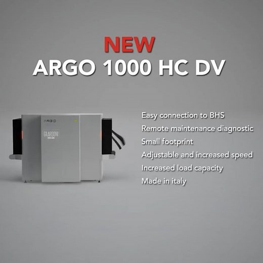 ARGO 1000 DV and ARGO 1000 HC DV #xray #security #airport
