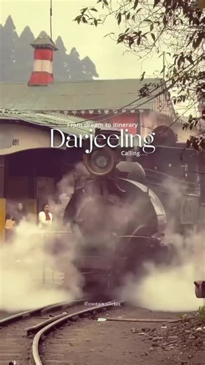 📍In the lap of the Himalayas lies Darjeeling – the Queen of Hills. With rolling tea gardens, colonial charm, and views of Kanchenjunga that steal your breath away, this hill town is poetry in motion. 🌄🍃🏞️ 🎥 ; @contain_clicker | Sikkimtravelhub