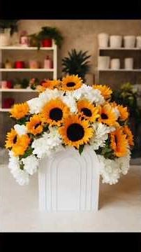 Stunning Sunflower Bouquet: A Flower Arrangement You Need to See!