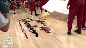 22K views · 173 shares | Arkansas Razorbacks officially unveil "Nolan Richardson Court" at Bud Walton Arena. Read more: bit.ly/35QPeTX | KATV Channel 7 | Facebook