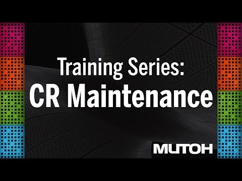 Performing CR Maintenance on Mutoh XpertJet and ValueJet Printers