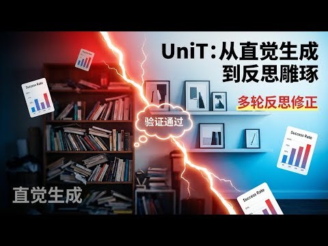 从绘画到雕琢：UniT让AI学会像人类一样思考，通过预算强制驱动模型实现高质量编辑
