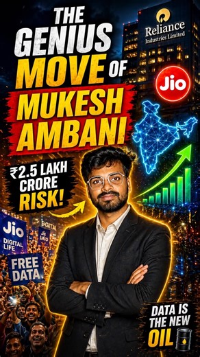 How Mukesh Ambani Made Internet Cheap in India 🇮🇳 #shorts