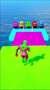 GTA 5: Crazy Epic Ragdoll! Green Spider-Man vs. Minions (GTA V Fails Funny Moments)ep. 328 #ragdolls