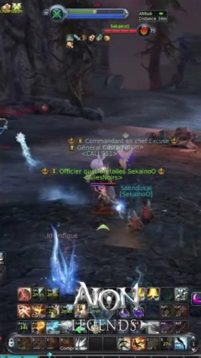 Aion Legends 5.8 Kaldor Anoha PvP gunner pov #aion #reels