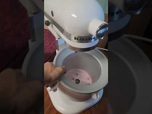 kitchenaid ice cream maker unboxing and assembly