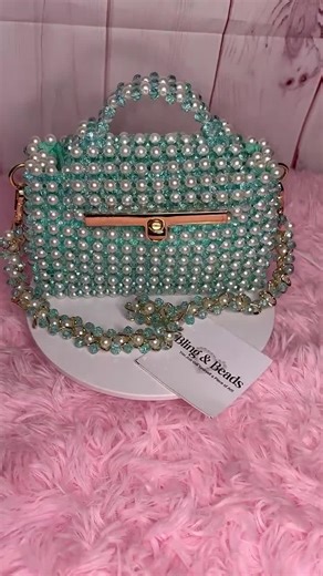 Luxury Handmade Crystal and Pearl Handbag for Women - Etsy