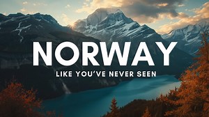 Norway 4K: Relaxing cinematic fjords and mountain landscapes