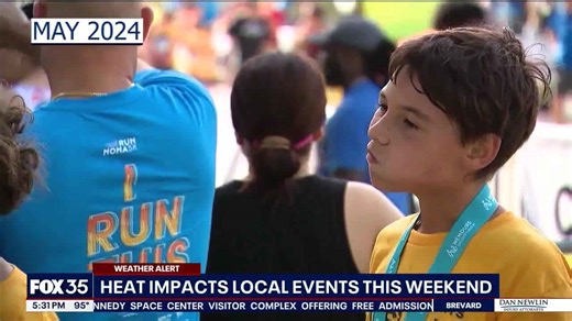 Heat wave impacts Central Florida events this weekend