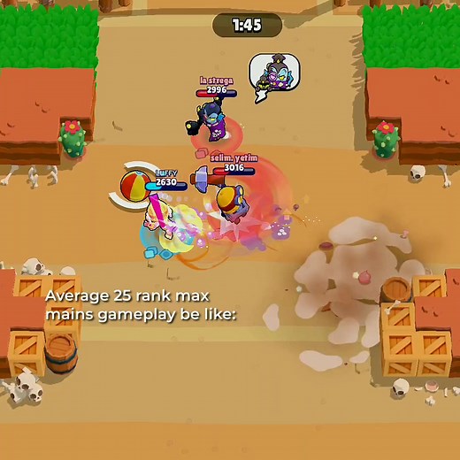 Max Main Brawl Stars Gameplay Compilation