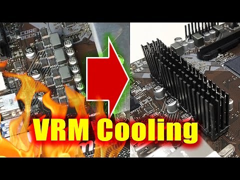 Best VRM Cooling (30c Temperature drop)