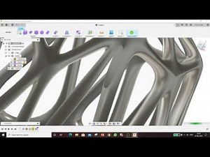 fusion 360 tutorial-(organic vase) #3dprinting(2020)