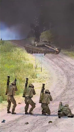 Crazy scene! You can't run! Deadly attack in the hill | ARMA III #shorts #war #trending