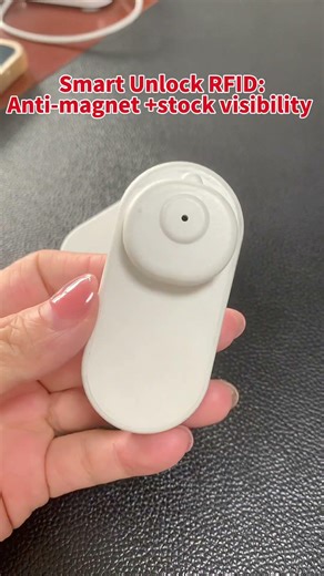 RFID smart security tag, unlocked without magnetism. #rfid #smarttag #retailsolutions #rfidsolution