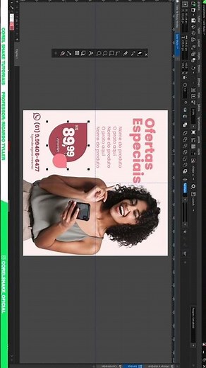 Aprenda a Criar Flyers para Redes Sociais no CorelDRAW - Tutorial Completo
