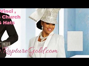 Women's Church Suits, Donna Vinci, www.RaptureGold.com Church Suits, Dresses, Knits, church hats
