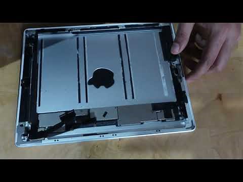 How to replace Ipad 4 A1460 battery without taking out the components #tech#nerd#buddy#ipad#A1460