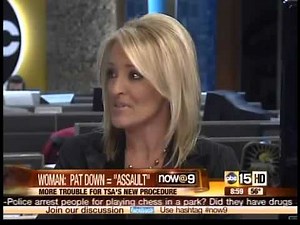 Woman says her airport security screening was sexual assault