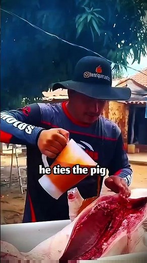 “Whole Pig Roasted in the Most Shocking Way…”